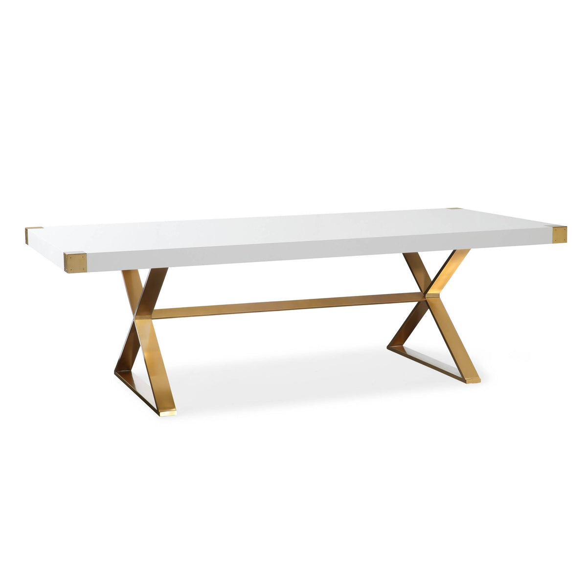 Adeline 95" Lacquer Rectangular Dining Table