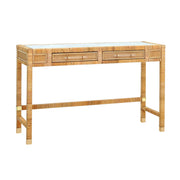 Amara 47" Woven Rattan Desk