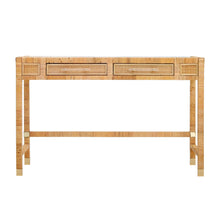 Amara 47" Woven Rattan Desk