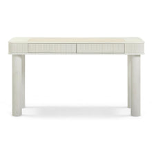 Sarah 55" Cream 2-Drawer Executive Work Desk