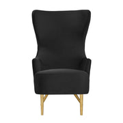 Julia Performance Velvet Wingback Accent Chair by Inspire Me! Home Decor