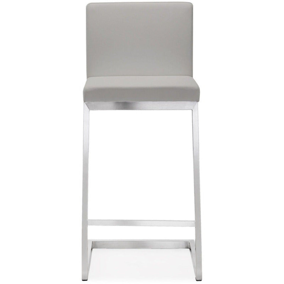 Parma Performance Vegan Leather Counter Stool - Set of 2