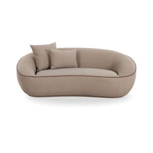Jenny 78" Taupe Performance Faux Mohair Loveseat