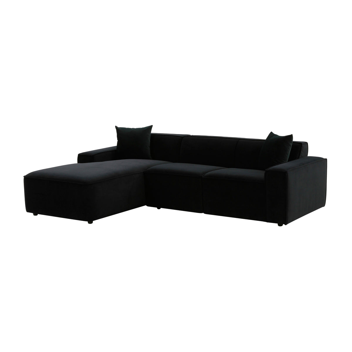 Olafur 2-Piece Performance Fabric L-Shaped Sectional
