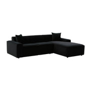 Olafur 2-Piece Performance Fabric L-Shaped Sectional