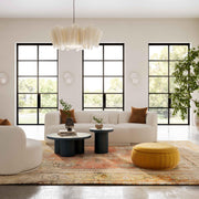 Fickle Cream Performance Boucle 2-Piece Modular Sofa