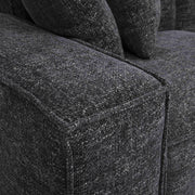 Mindy 115" Performance Chenille Basketweave Modular Sofa