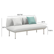 Katti 65.5" Outdoor Loveseat