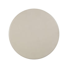 Fern 47" Beige Textured Faux Plaster Concrete Indoor / Outdoor Round Dining Table