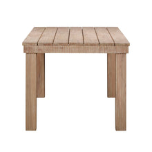 Cassie Natural Outdoor Rectangular Dining Table (75"-108")