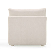 Hangover Cream Performance Fabric Outdoor Modular Armless Chair