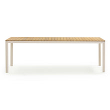 Sardinia 95" Light Teak Outdoor Rectangular Dining Table