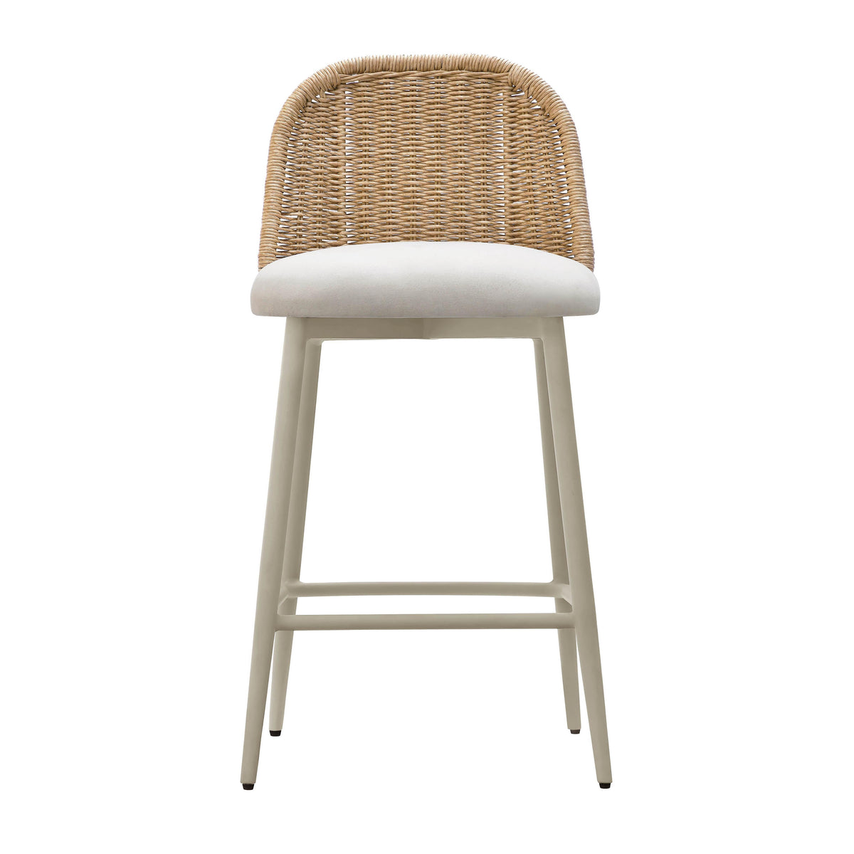 Alexa Performance Fabric Outdoor Stool
