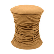 Bounce Ruched Performance Velvet Adjustable Ottoman