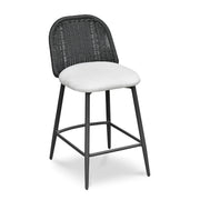 Alexa Performance Fabric Outdoor Stool