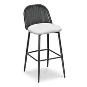 Alexa Performance Fabric Outdoor Stool