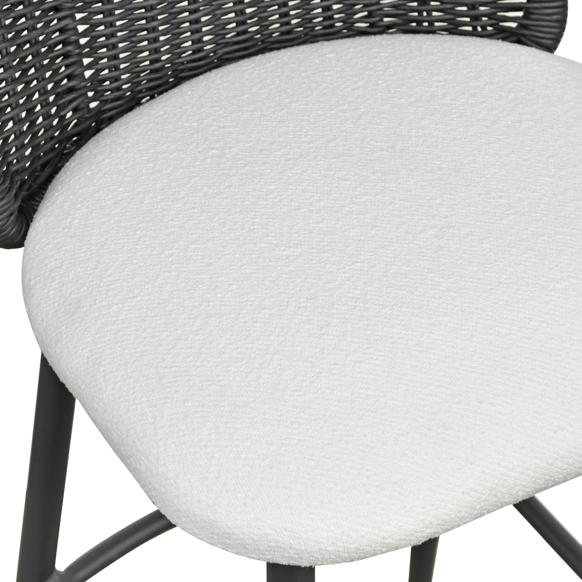 Alexa Performance Fabric Outdoor Stool