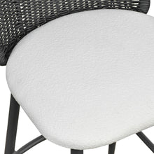 Alexa Performance Fabric Outdoor Stool