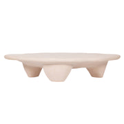 Athen 57" Lightweight Faux Stone Coffee Table