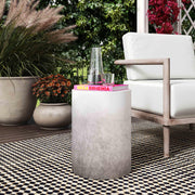 Sarana Ombre Concrete Accent Stool
