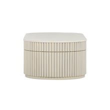 Bella 48" Cream Oval Coffee Table