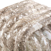 Love Knot Concrete Indoor/Outdoor Accent Stool