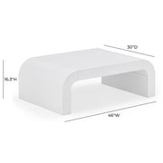 Hump 46" Arched Coffee Table