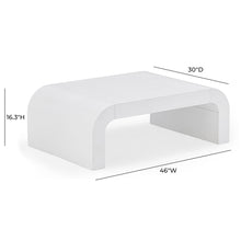 Hump 46" Arched Coffee Table