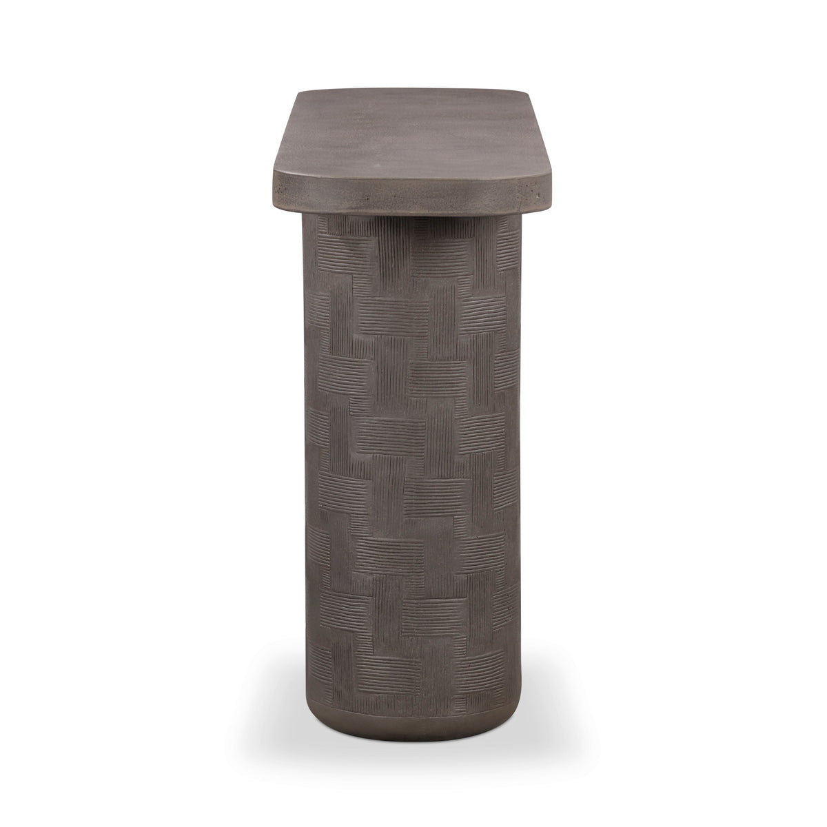 Suraya 55" Indoor/Outdoor Concrete Console Table