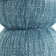 Tomlin Ruched Performance Fabric Game Ottoman