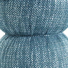 Tomlin Ruched Performance Fabric Game Ottoman