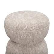 Tomlin Ruched Performance Fabric Game Ottoman