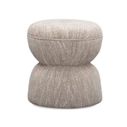 Tomlin Ruched Performance Fabric Game Ottoman