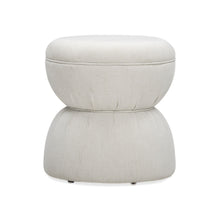 Tomlin Ruched Performance Fabric Game Ottoman