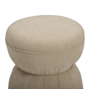 Tomlin Ruched Performance Fabric Game Ottoman