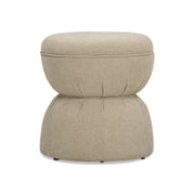 Tomlin Ruched Performance Fabric Game Ottoman