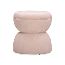 Tomlin Ruched Performance Fabric Game Ottoman
