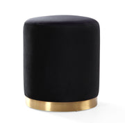 Opal Performance Velvet Ottoman