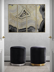 Opal Performance Velvet Ottoman