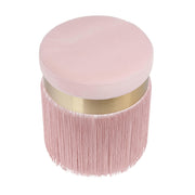 Melody Velvet Tasseled Ottoman