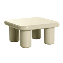 Memphis 33.5" Glossy Square Coffee Table