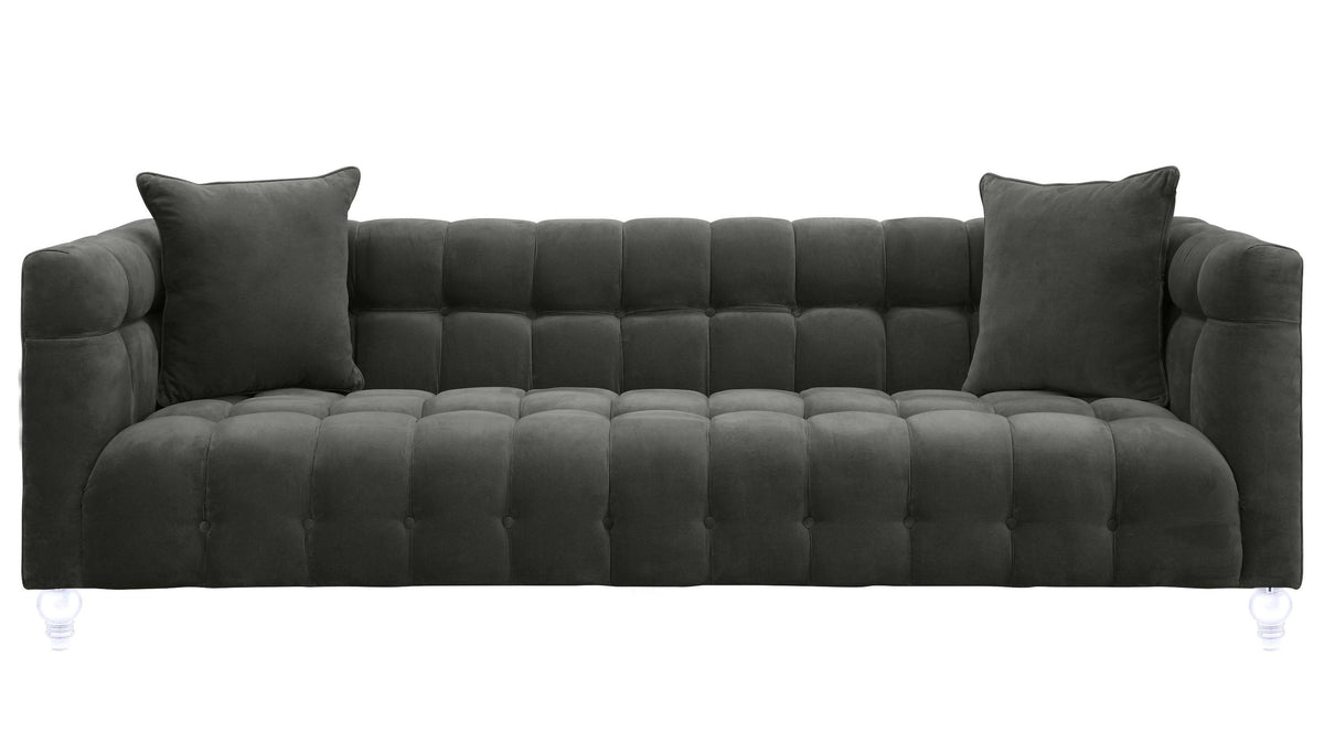 Bea 91" Performance Velvet Tufted Sofa