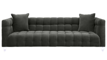 Bea 91" Performance Velvet Tufted Sofa