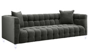 Bea 91" Performance Velvet Tufted Sofa