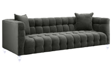 Bea 91" Performance Velvet Tufted Sofa