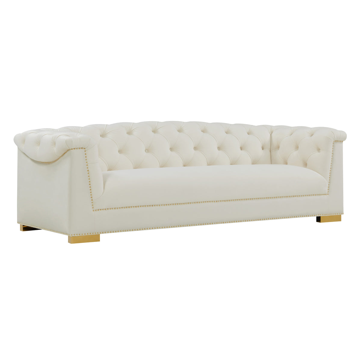 Farah 91" Performance Velvet Sofa by Inspire Me! Home Decor
