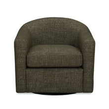 Thao Contract-Grade Basketweave Fabric Swivel Accent Chair