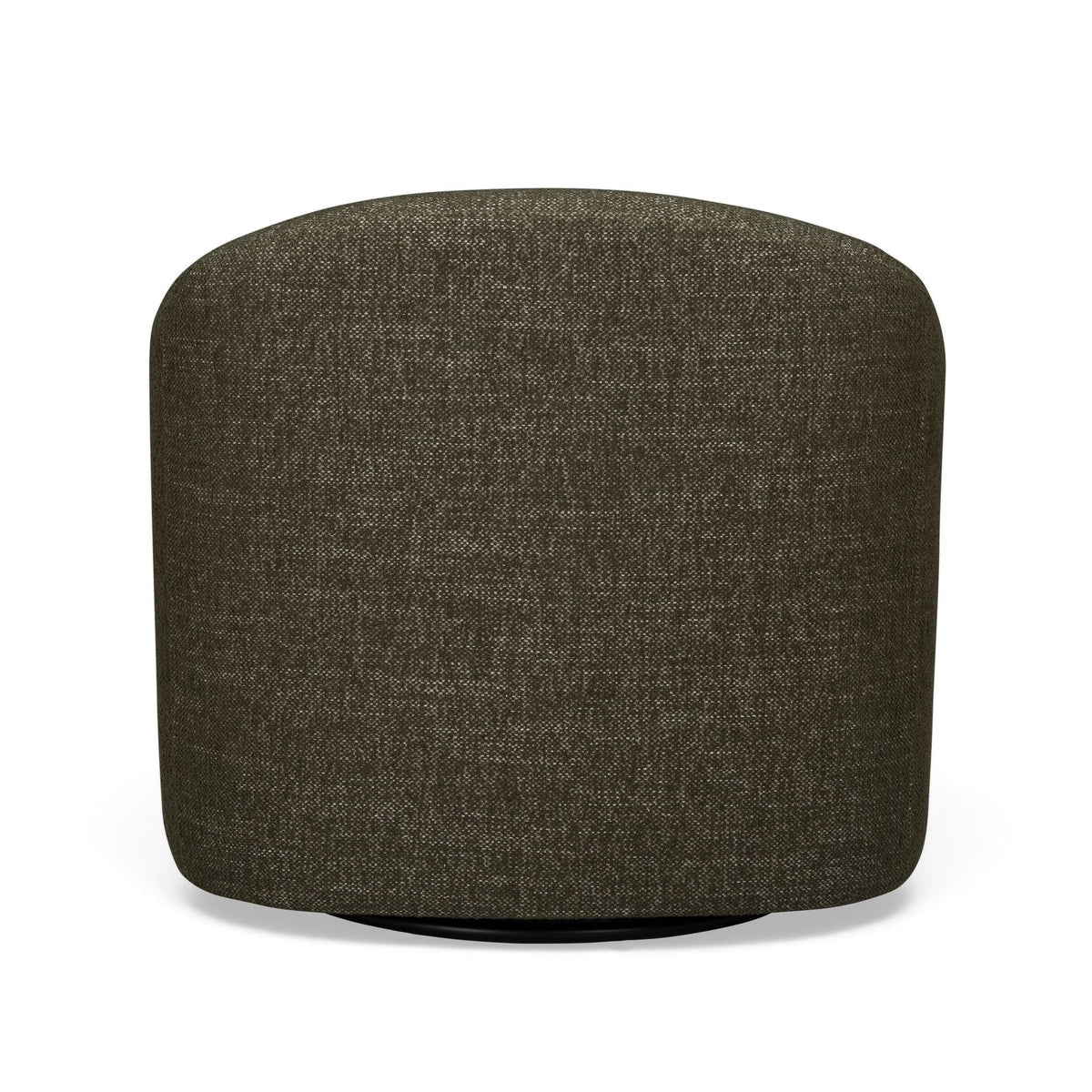 Thao Contract-Grade Basketweave Fabric Swivel Accent Chair
