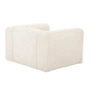 Tarra Fluffy Oversized Performance Corduroy Accent Chair
