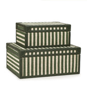 Kora Cotton Jute Contract-Grade Keepsake Box Set